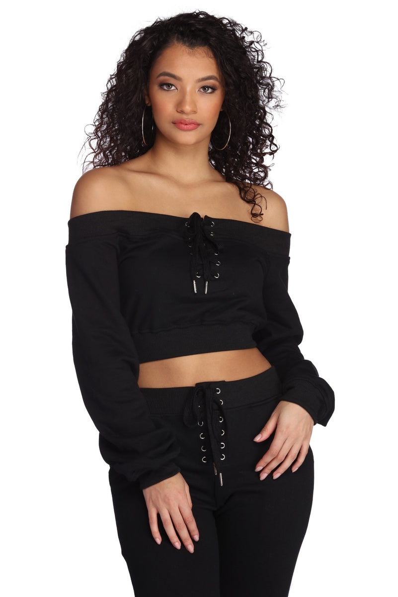 Comfy And Chill Crop Top