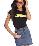 Honey Script Tee