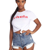 Chula Graphic Knot Tee