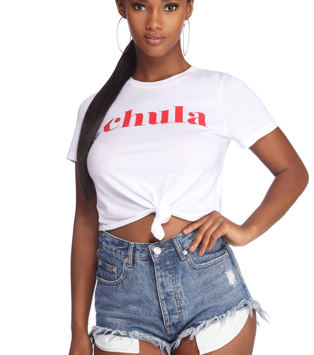Chula Graphic Knot Tee