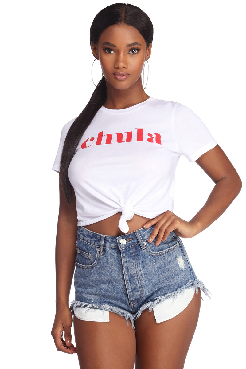 Chula Graphic Knot Tee & Windsor