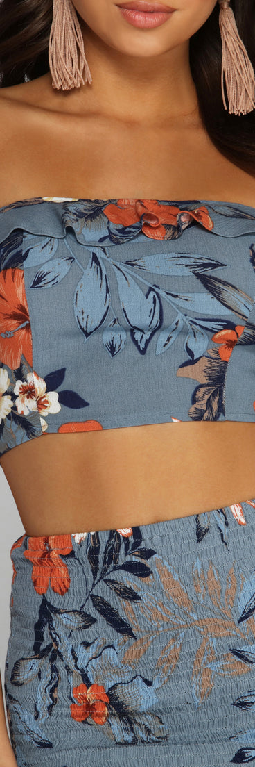 Paradise Ready Crop Top