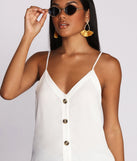 With fun and flirty details, Woven to Perfection Tank shows off your unique style for a trendy outfit for the summer season!