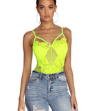 Daring In Lace Bodysuit