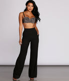 With fun and flirty details, Blinged Out Bustier shows off your unique style for a trendy outfit for the summer season!