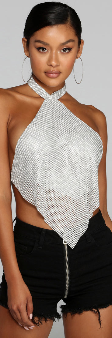 Major Glam Status Crop Top