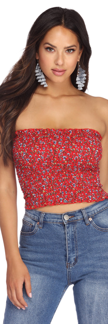 Daisy On My Mind Smocked Top