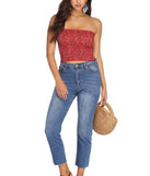 Daisy On My Mind Smocked Top