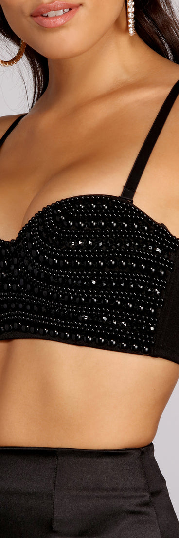 Bead It Bustier Top