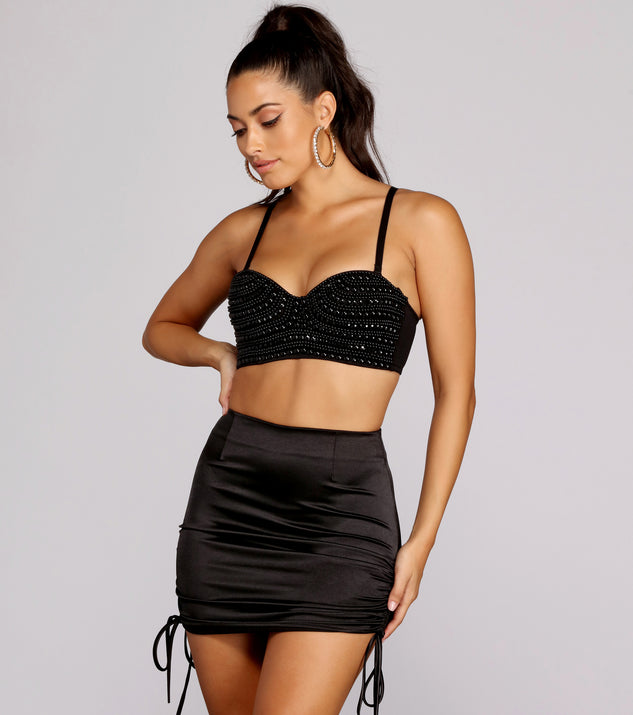 Bead It Bustier Top