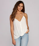 Just Chill Twist Hem Cami