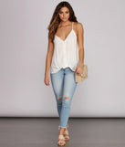 Just Chill Twist Hem Cami