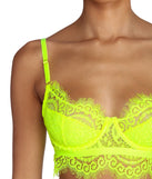 With fun and flirty details, More Glow Lace Bustier shows off your unique style for a trendy outfit for the summer season!