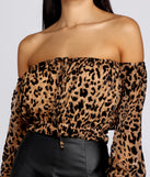 With fun and flirty details, Wild Card Chiffon Top shows off your unique style for a trendy outfit for the summer season!