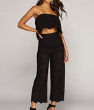 Eyelets On You Crop Top