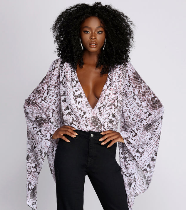 The Drama Bell Sleeve Bodysuit