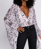 The Drama Bell Sleeve Bodysuit