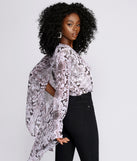 The Drama Bell Sleeve Bodysuit