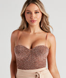 With fun and flirty details, Sparkle and Shine Bustier shows off your unique style for a trendy outfit for the summer season!