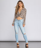 Of The Moment Crop Top