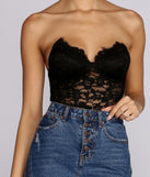 With fun and flirty details, Back In Lace Bodysuit shows off your unique style for a trendy outfit for the summer season!