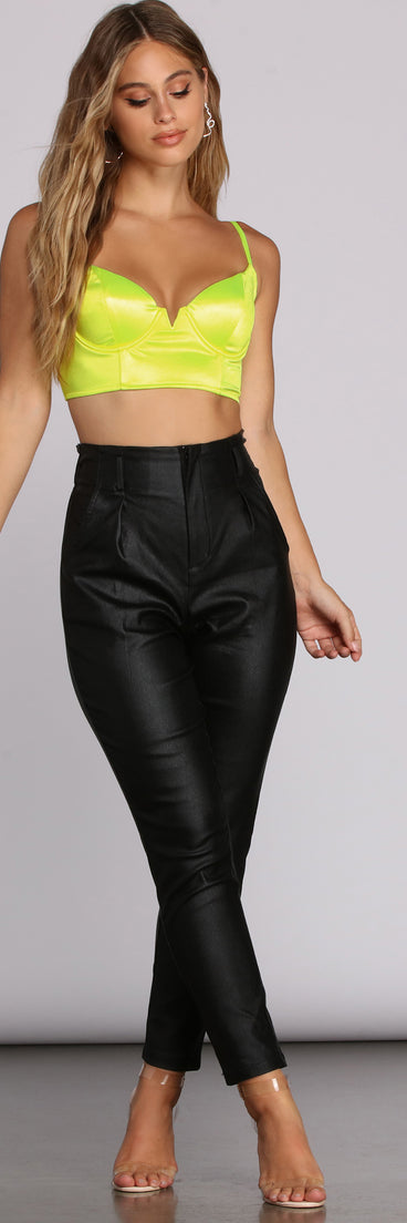 Up A Notch Front Bustier