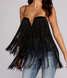 Flow With The Fringe Bodysuit for 2022 festival outfits, festival dress, outfits for raves, concert outfits, and/or club outfits