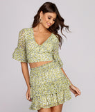 Flower Power Crop Top
