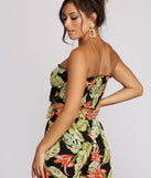 With fun and flirty details, Tropical Escape Smocked Tube Top shows off your unique style for a trendy outfit for the summer season!