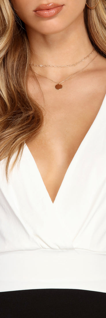 Wrapped In Elegance Crop Blouse