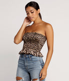 Fierce Feline Tube Top