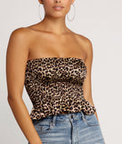 Fierce Feline Tube Top