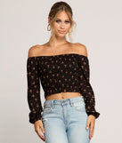 With fun and flirty details, Cutie In Floral Smocked Top shows off your unique style for a trendy outfit for the summer season!