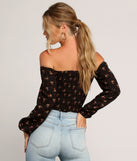 With fun and flirty details, Cutie In Floral Smocked Top shows off your unique style for a trendy outfit for the summer season!