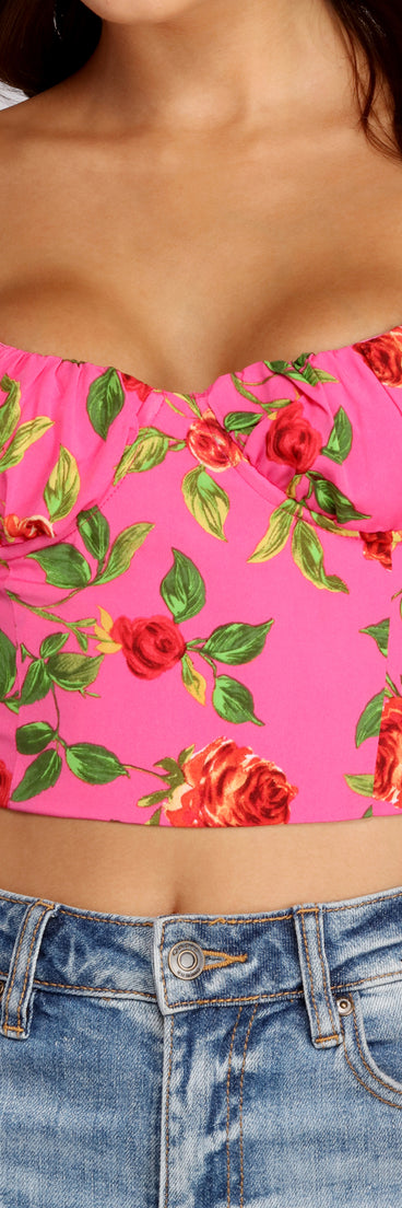 Still A Rose Crop Top