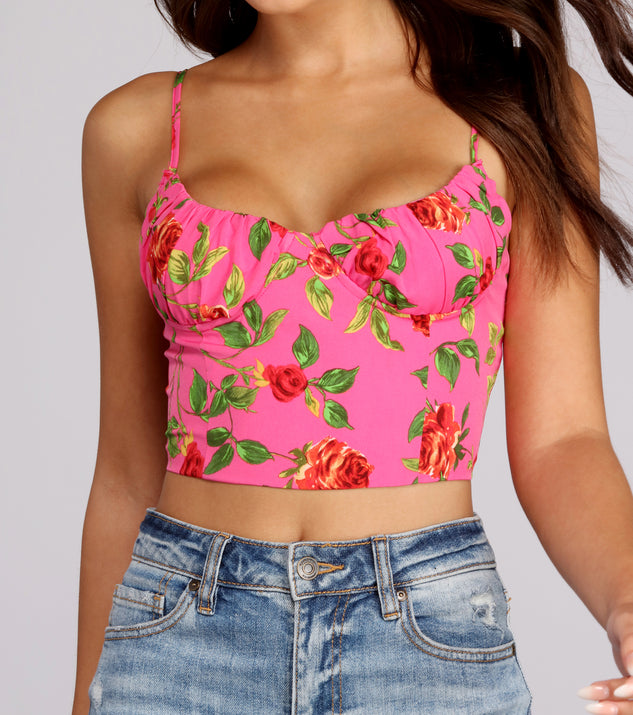 Still A Rose Crop Top