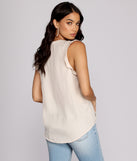 Feel The Breeze Surplice Top