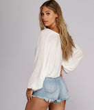 Get Loose Batwing Sleeve Top