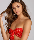 Flaunt It Floral Crop Top