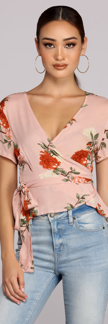 Radiant Peplum Top