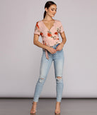 Radiant Peplum Top