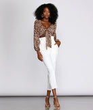 Fierce And Fashionable Crop Top
