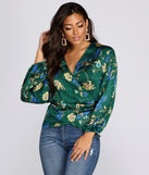 For The Love of Floral Top