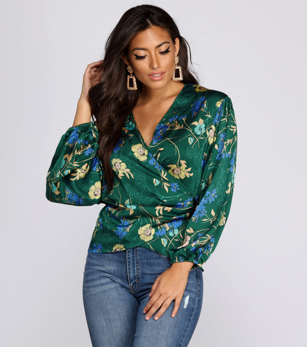 For The Love of Floral Top