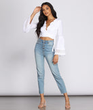 Angel Baby Boho Wrap Blouse