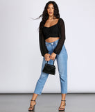 Pretty Pleated Tie Waist Blouse