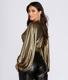 Treasure Me Cropped Blouse