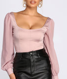 With fun and flirty details, Chic Chiffon Square Neck Top shows off your unique style for a trendy outfit for the summer season!