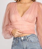 With fun and flirty details, Polka Dot Darling Mesh Top shows off your unique style for a trendy outfit for the summer season!