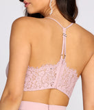 With fun and flirty details, Classic Cutie Chiffon Lace Back Crop Top shows off your unique style for a trendy outfit for the summer season!